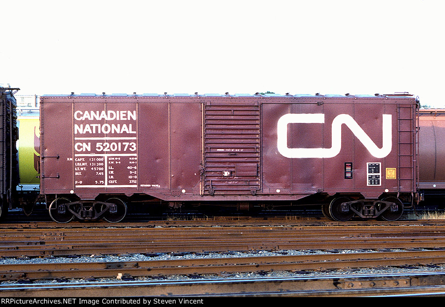 Canadian National 40' box CN #520173